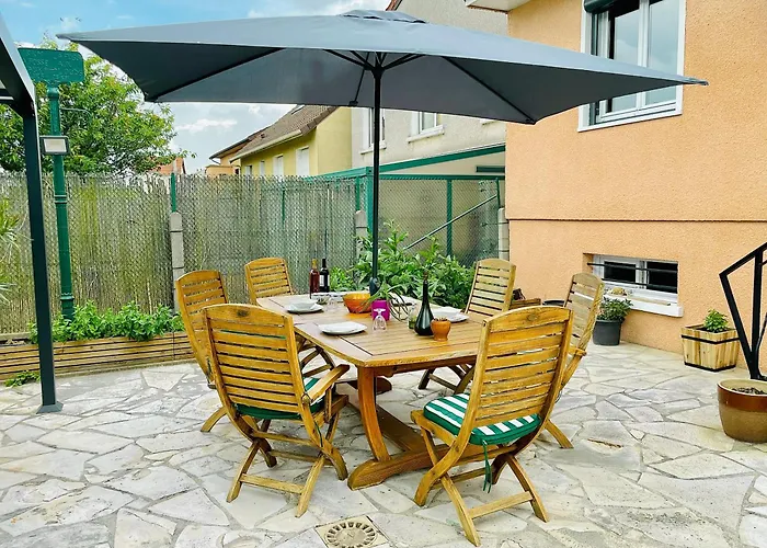 Appart Lumineux Avec Jardin Et Jacuzzi - Chambre Parentale - Full Ac - Proche - Cdg - Stade De France - Parc Des Expositions